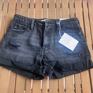 KanCan Black Jean Shorts